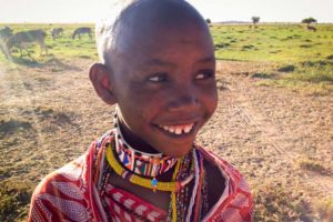 Kenyan Girl Smiling