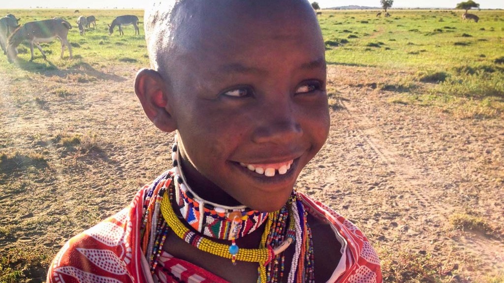 Kenyan Girl Smiling