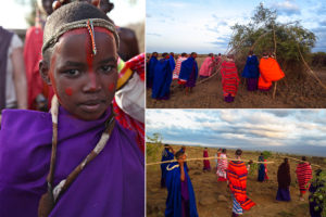 Kenyan Girl Facing Camera