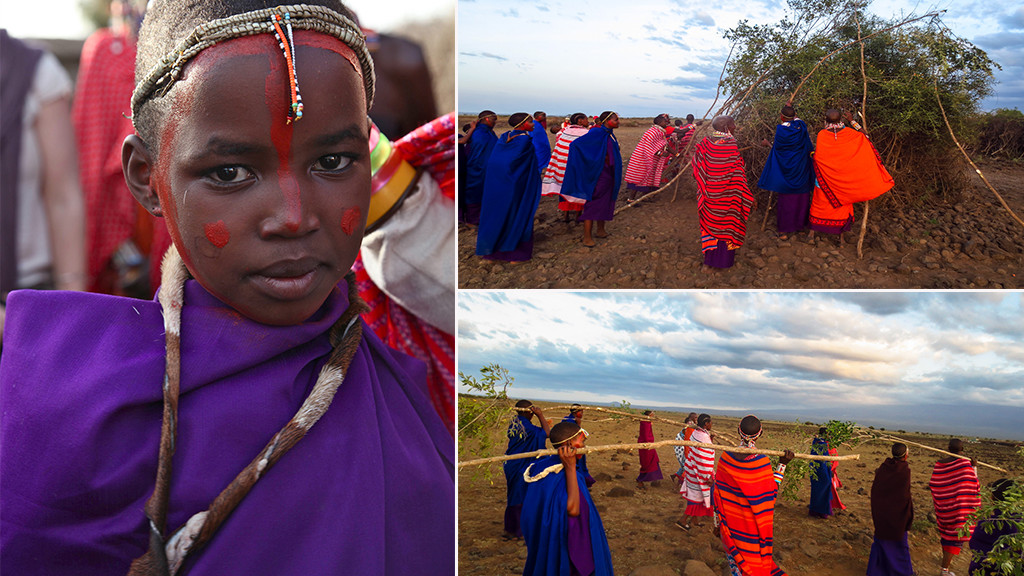 Kenyan Girl Facing Camera