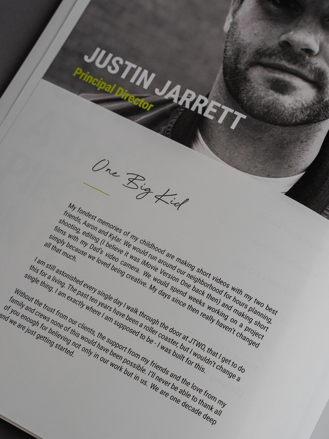 Justin thank you article